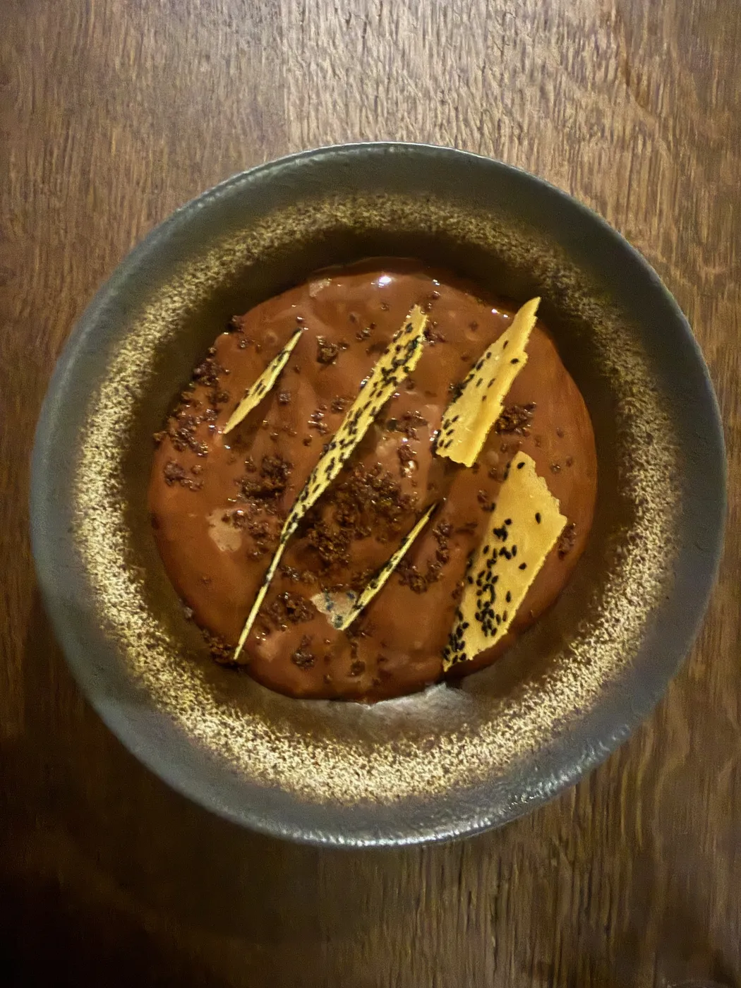 Chaud-Froid Chocolat-Coco - dessert signature - Restaurant Bolan Paris 5